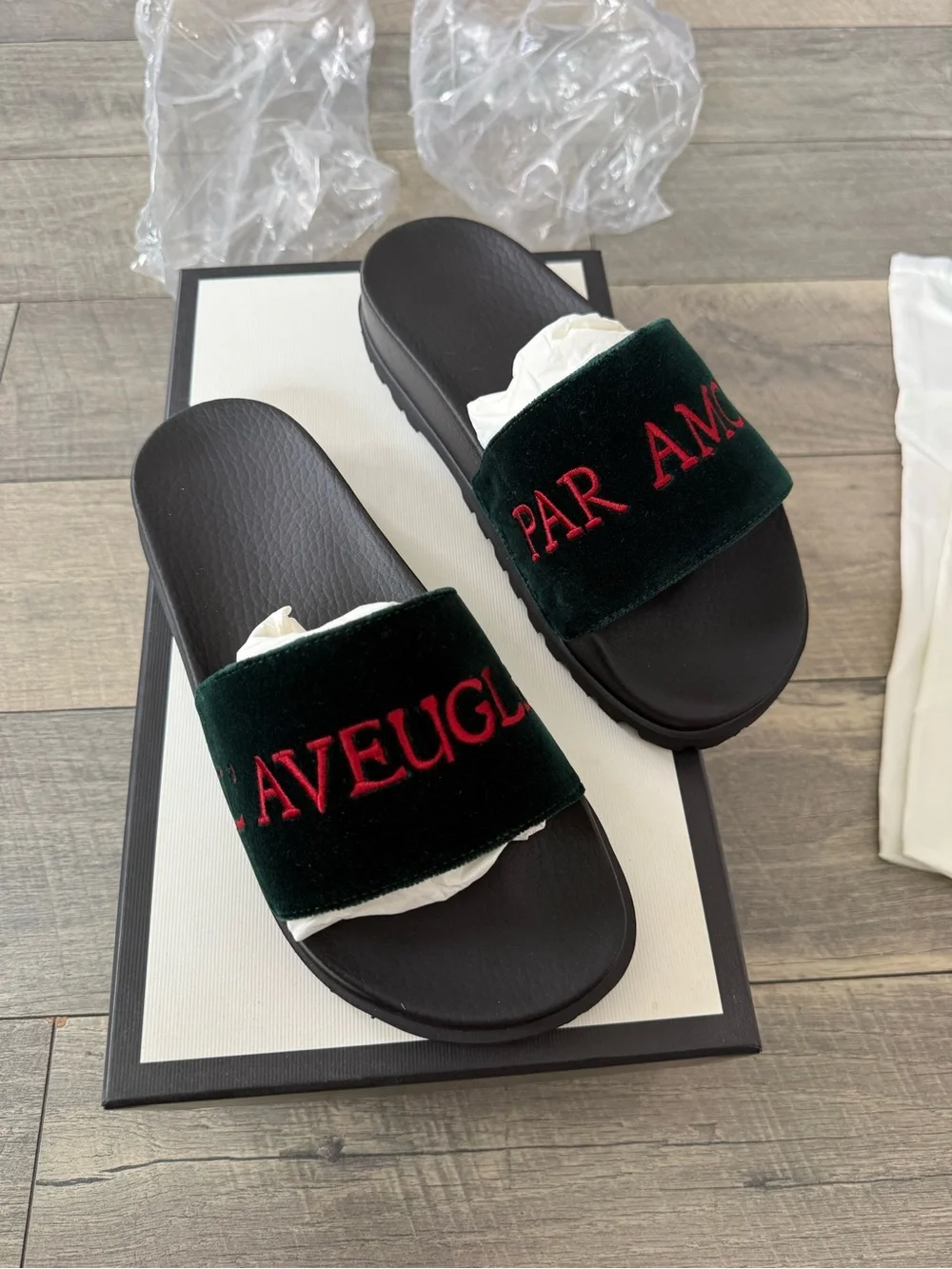 Gucci Blind for Love Slides